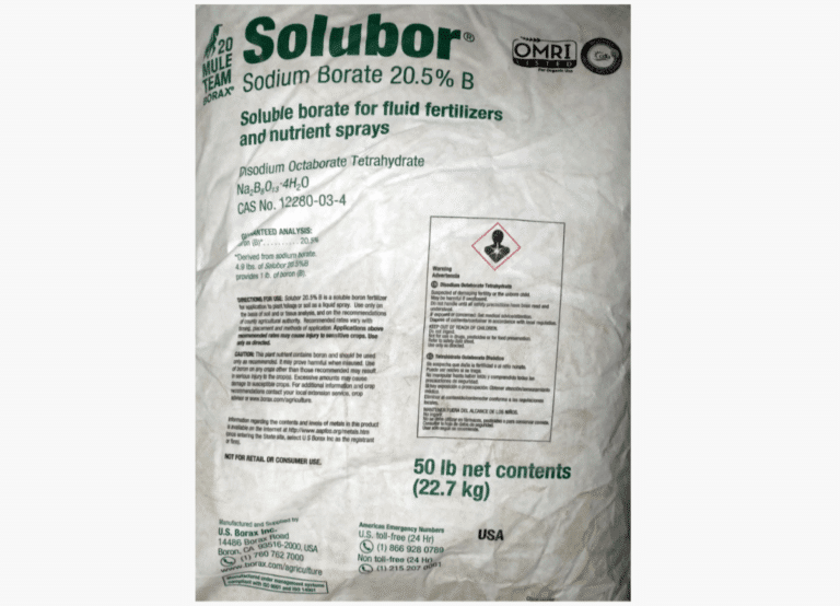 Solubor Boron fertilizer for Plants - Best brand